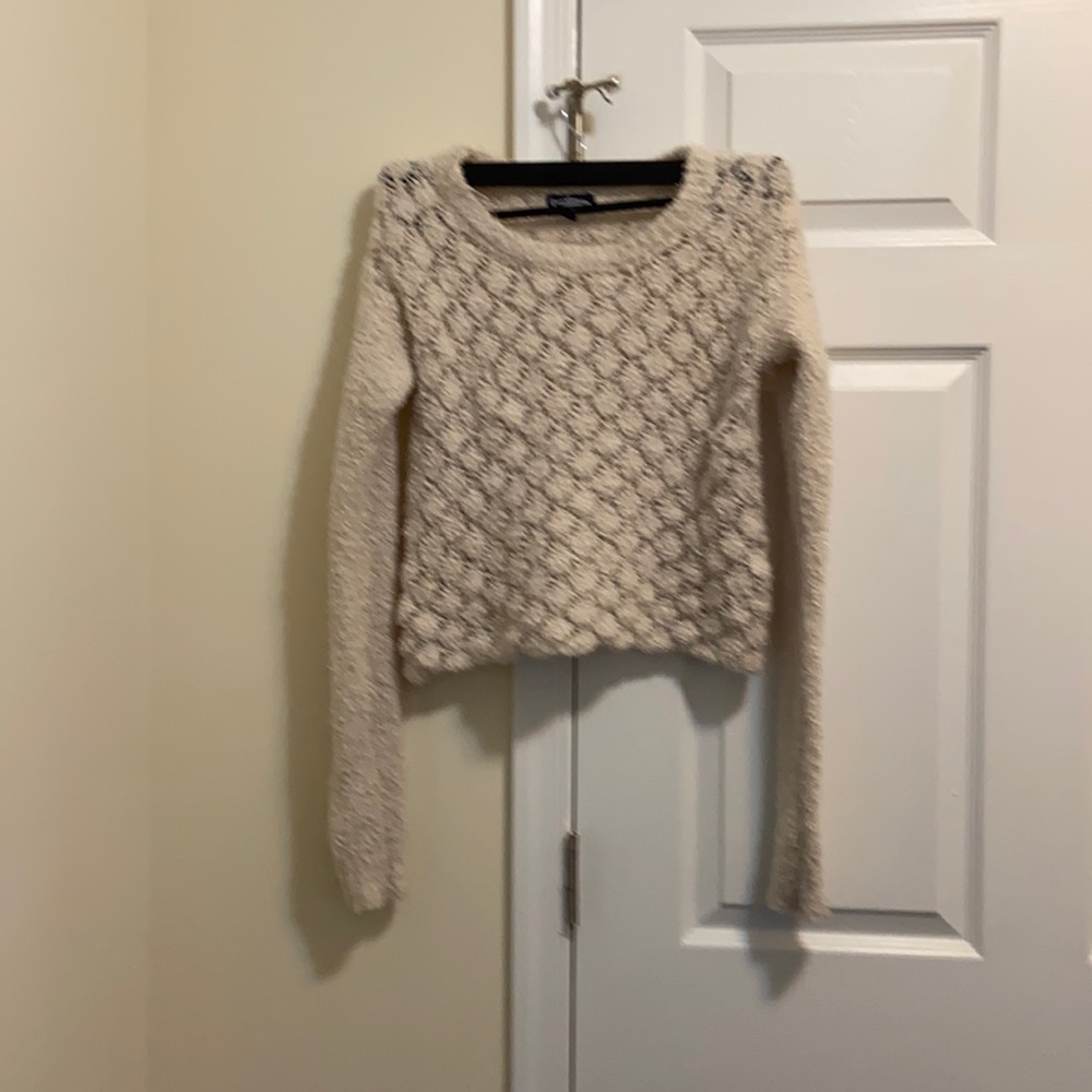 Cream sweater